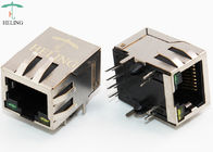 8 Positions RJ45 PCB Modular Jack 100 Base T Cat 5e Ethernet Connector