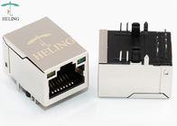 Brass Shielded RJ45 100Base T Single Port Built - In LED For Ethernet Router