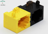 Yellow R/A 1x2 Ports Right Angle RJ45 Connector MJ5688P-FB12-HPRDNRY