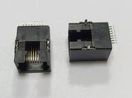 Female Lan SMT RJ45 Connector Through Hole Low Profile Tab Up