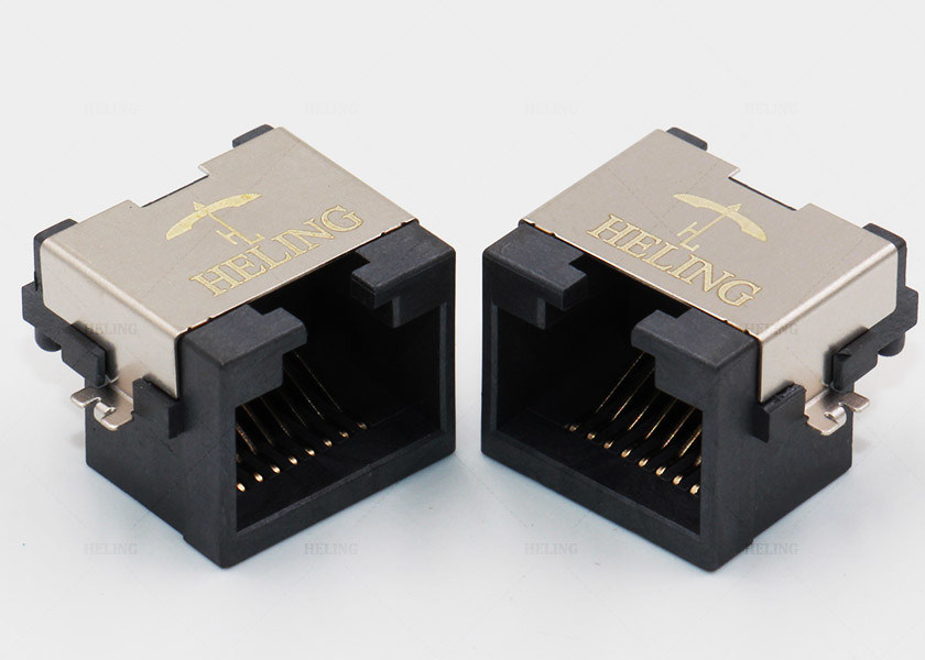 Inverted Rj45 Horizontal Entry Inverted 90 Degree RJ45 Connector Brass Shielded For ...
